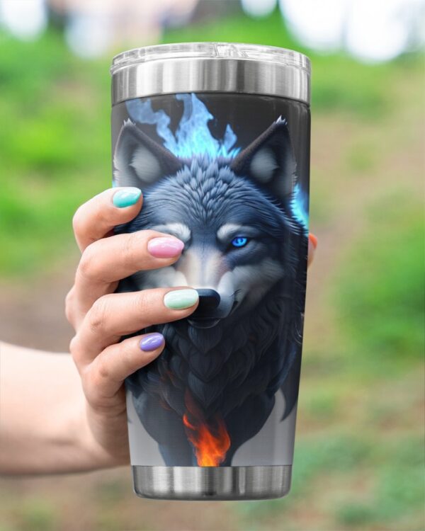 Beautiful Wolf Tumbler 8